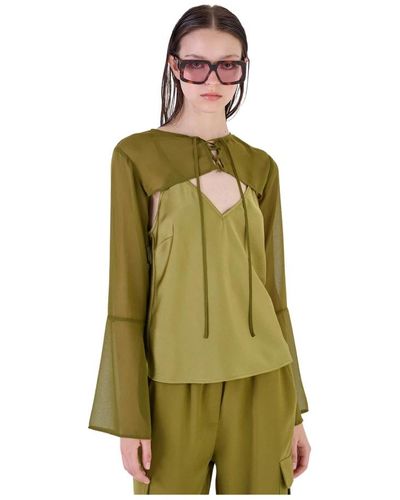 Silvian Heach Blouses & shirts > blouses - Vert