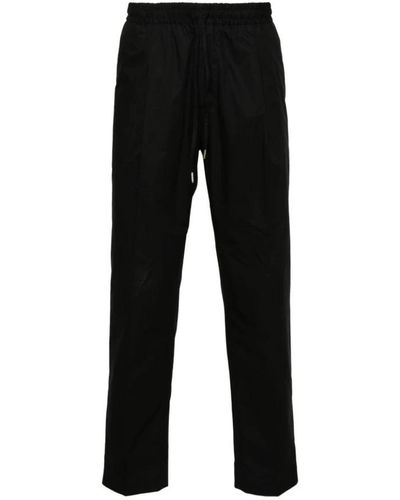 BRIGLIA Slim-Fit Trousers - Black