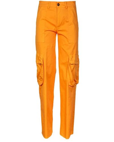 Mauro Grifoni Trousers > tapered trousers - Orange