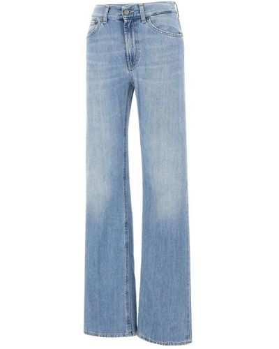 Dondup Boot-Cut Jeans - Blue
