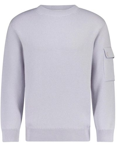 Closed Regular-fit maglione in misto lana - Blu