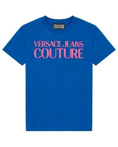 Versace T -shirt soon - Blu
