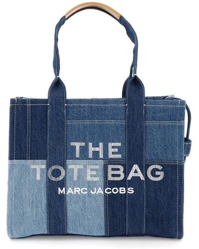 Marc Jacobs Der Denim große Einkaufstasche - Blau
