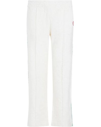 Casablancabrand Cropped Trousers - White