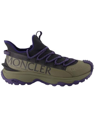 Moncler Shoes > sneakers - Bleu