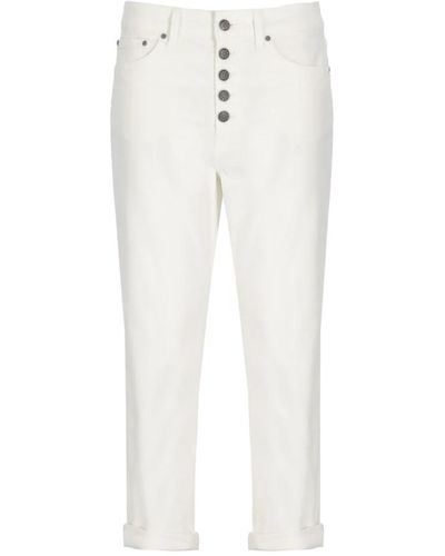 Dondup Cropped Jeans - Weiß