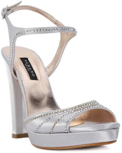 Albano High Heel Sandals - Grey