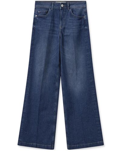 Mos Mosh Pantalones stina jeans 161560 azul oscuro