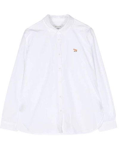 Maison Kitsuné Shirts - White