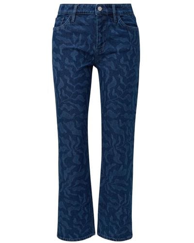 S.oliver Cropped jeans - Blu