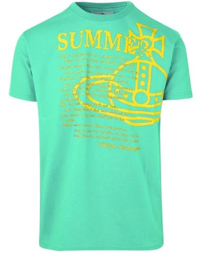 Vivienne Westwood Sommer klassik t-shirt - Grün