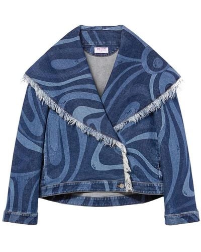 Emilio Pucci Giacca in denim - Blu