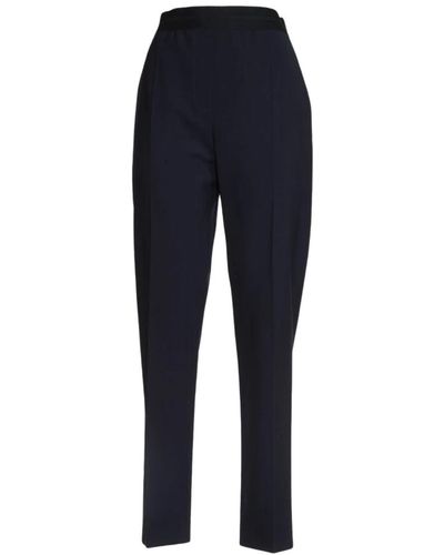 MSGM Trousers > tapered trousers - Bleu