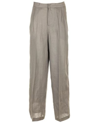 Kangra Trousers > wide trousers - Gris