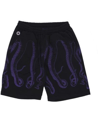 Octopus Casual Shorts - Blau