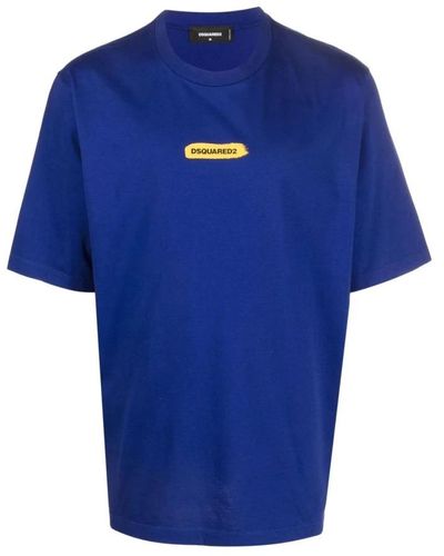 DSquared² T-Shirts - Blue