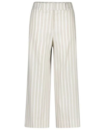 Seductive Trousers > wide trousers - Gris