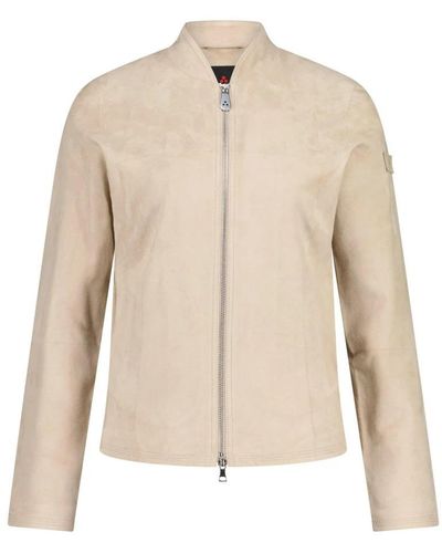Peuterey Leather Jackets - Natural