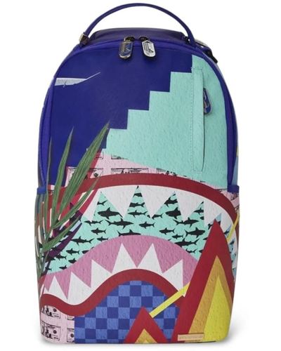 Sprayground Strandrucksack für stilvolle reisende - Blau