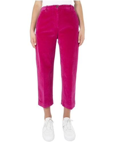 Nine:inthe:morning Trousers > wide trousers - Rose
