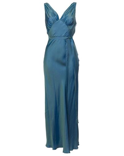 Aspesi Maxi Dresses - Blue