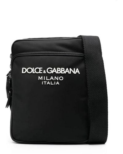 Dolce & Gabbana Messenger Bags - Black