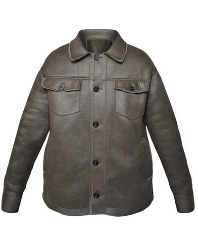 Oakwood Leather Jackets - Grey