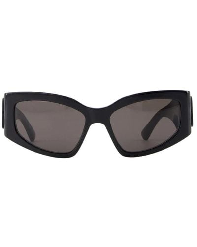 Balenciaga Schwarze acetat sonnenbrille - bb0321s
