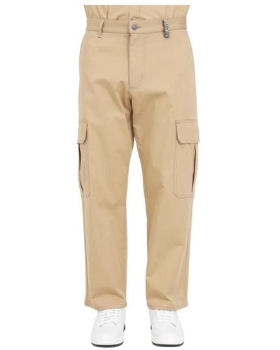 Moschino Trousers > straight trousers - Neutre