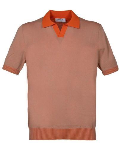 Gran Sasso Tops > polo shirts - Marron