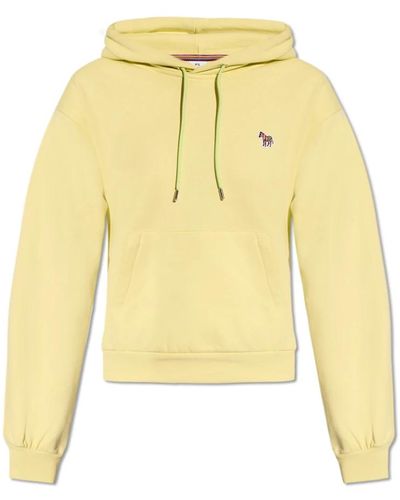 PS by Paul Smith Hoodie mit logo - Gelb