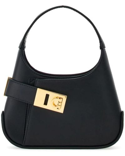 Ferragamo Shoulder Bags - Black