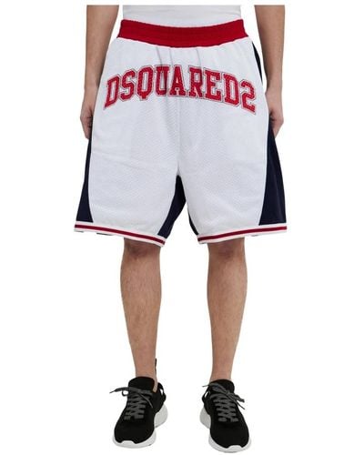 DSquared² Bermuda shorts mit farbblock-effekt - Mehrfarbig