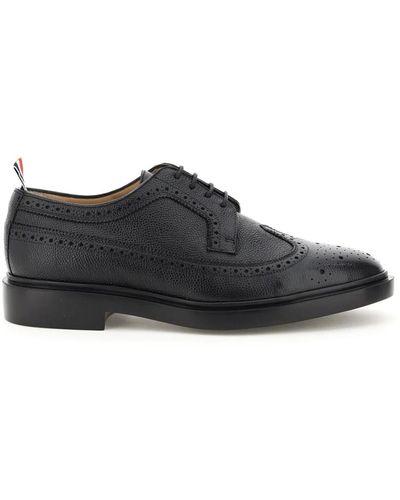 Thom Browne Shoes > flats > business shoes - Noir