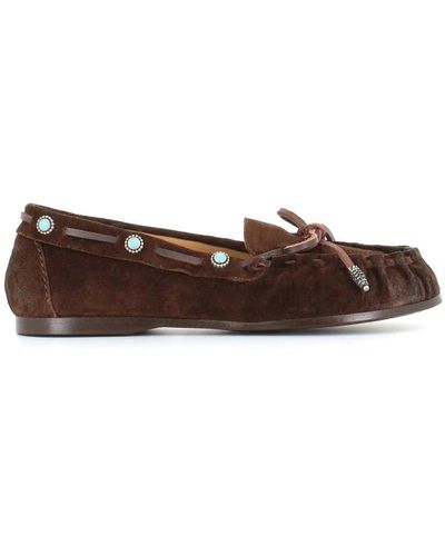 Sartore Shoes > flats > loafers - Marron