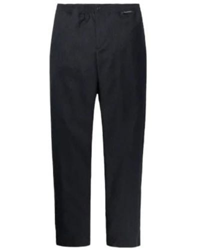 Daily Paper Trousers > slim-fit trousers - Noir
