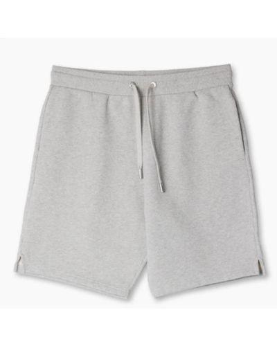 Ami Paris Lässige denim-shorts für frauen - Grau