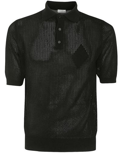 Ballantyne Polo Shirts - Black