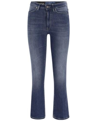 Dondup Mandy super skinny bootcut jeans - Azul