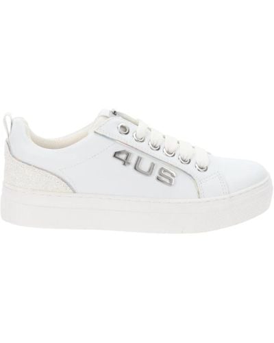 Cesare Paciotti Sneakers donna in similpelle - Bianco