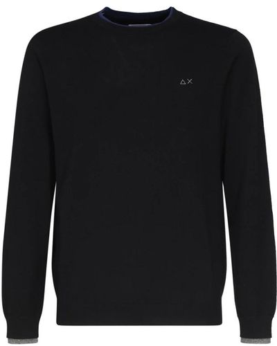 Sun 68 Sweatshirts - Black