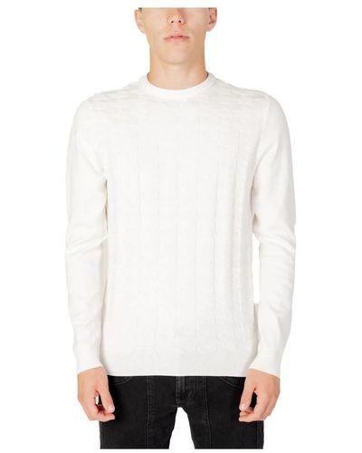 Antony Morato Round-Neck Knitwear - White