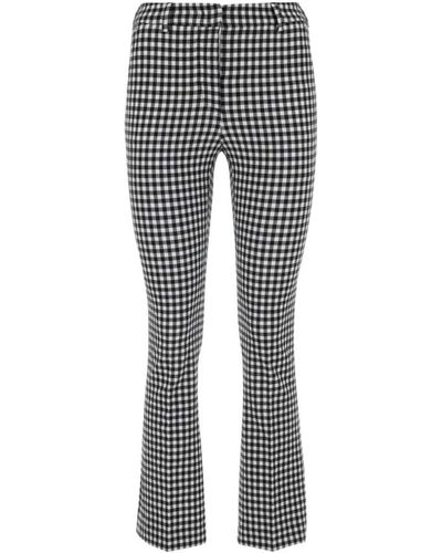 PT Torino Trousers > cropped trousers - Gris