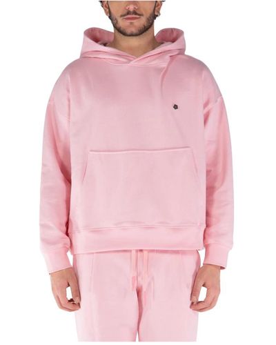 A PAPER KID Felpa hoodie - Rosa