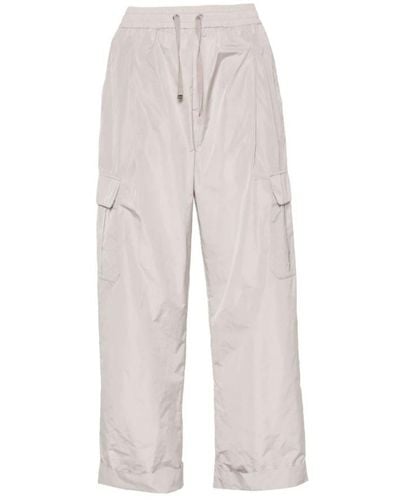 Herno Trousers > straight trousers - Gris