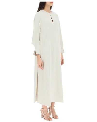 Agnona Dresses > day dresses > maxi dresses - Blanc
