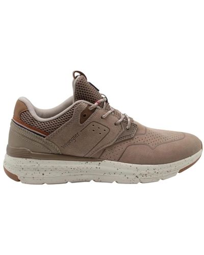 Wrangler Trainers - Brown