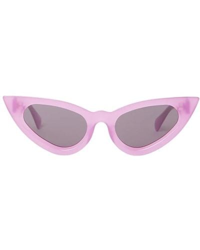 Kuboraum Cat-eye acetat sonnenbrille - Pink