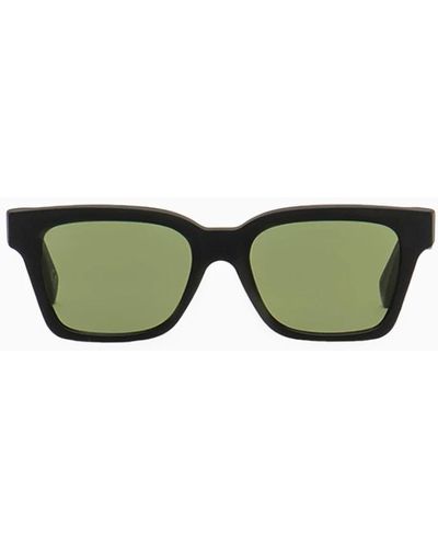 Retrosuperfuture Italienische matte sonnenbrille - Grün