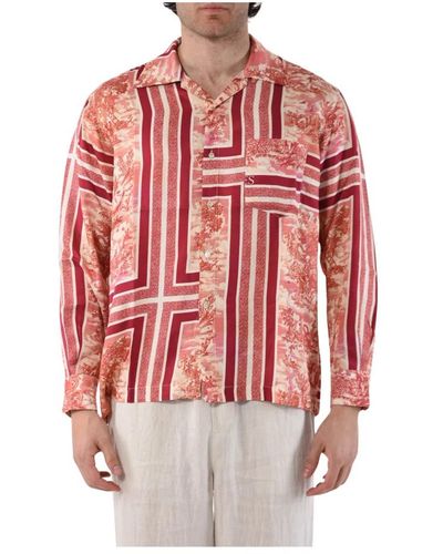 Aries Casual Shirts - Red